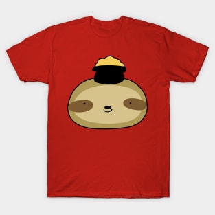 Pot of Gold Sloth Face T-Shirt